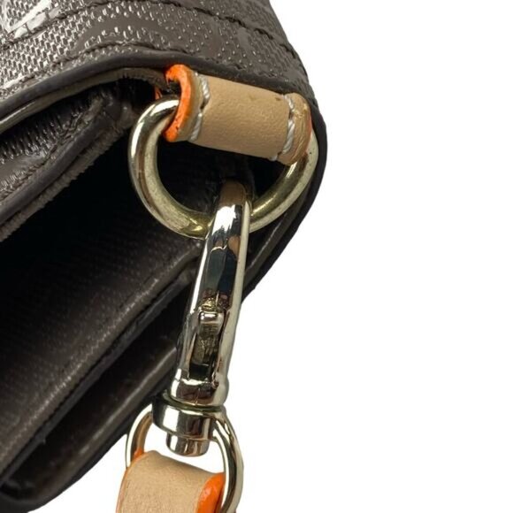 GUESS Taupe Frosted Mini Bag - Picture 5 of 13